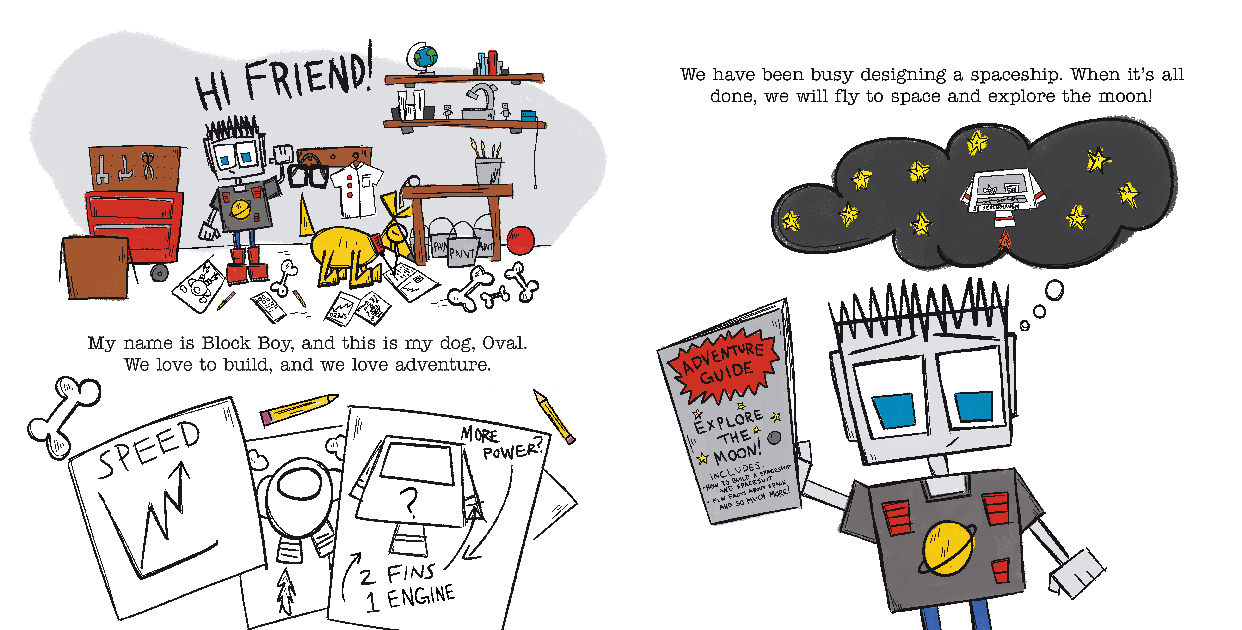 [PRE-ORDER] The Adventures of Block Boy: Mission to the Moon